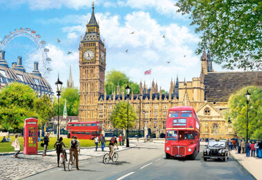Castorland 104963 Busy London Morning / 1000 Teile / ab 9 Jahren