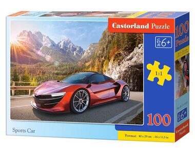 Castorland 111107 Sportwagen / 100 Teile / ab 6 Jahren