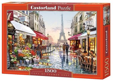Castorland 151288 Blumenladen in Paris / 1500 Teile / Ab 9 Jahren
