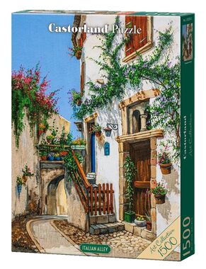 Castorland 152155 Art Collection: Italienische Gasse / 1500 Teile / ab 9 Jahren