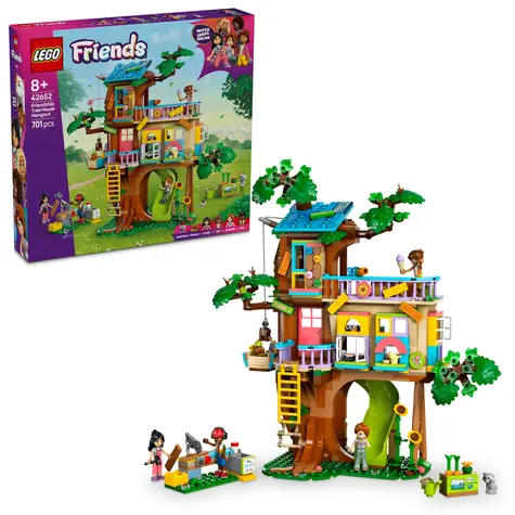 LEGO® Friends 42652 Freundschaftsbaumhaus / Stückzahl: 701 / ab 8 Jahren