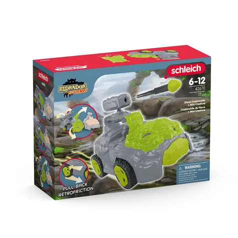 Schleich SteinschlagMobile mit Mini Creature Figur / ab 7 Jahren