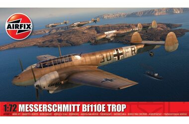 Airfix Messerschmitt Bf 110E/E-2 Trop / Plastikmodell / 1:72