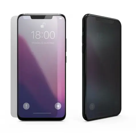 Forever Privacy Panzerglas für Motorola Moto G54 5G Power
