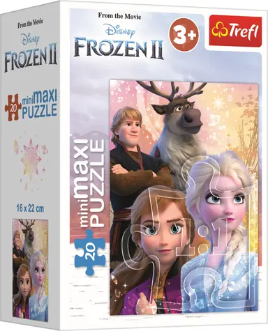 Trefl - Puzzle - Ice Kingdom 2: Freundschaft / 20 Teile / 22 x 16 cm / ab 3 Jahren