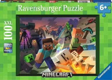 Ravensburger Minecraft / 100 Teile / ab 6 Jahren