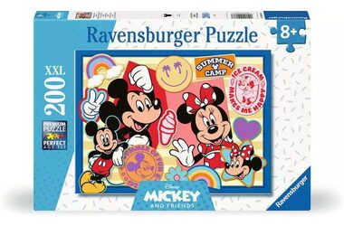Ravensburger Mickey und Minnie auf einer Reise / 200 Teile / ab 8 Jahren