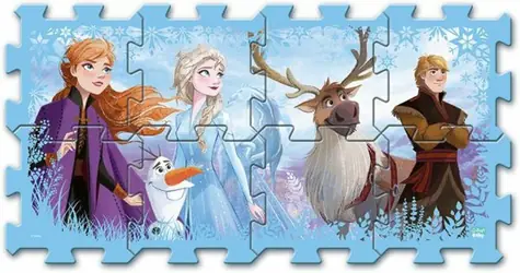 Trefl - Puzzle - Schaumstoffpuzzle Ice Kingdom 2 / 117 x 60 / 28,5 x 28,5 cm / ab 2 Jahren