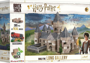 Trefl - Bausatz - BRICK TRICK Harry Potter: The Long Gallery XL / 385 Teile / ab 8 Jahren