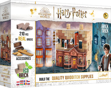 Trefl - Bausatz - BRICK TRICK Harry Potter: Erstklassiges Zubehör für Quidditch M / 210 Teile / ab 8 Jahren