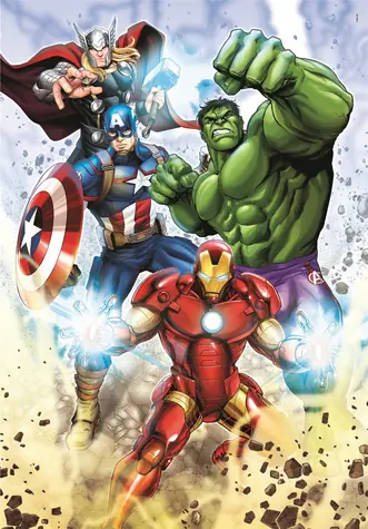 Clementoni PUZZLE MARVEL Avengers / 60 Teile / ab 5 Jahren