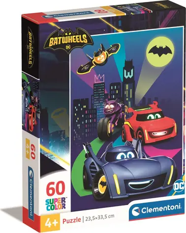 Clementoni PUZZLE Batwheels / 60 Teile / ab 5 Jahren