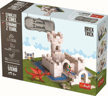 Trefl - Bausatz - BRICK TRICK Castle M / 210 Teile / ab 6 Jahren