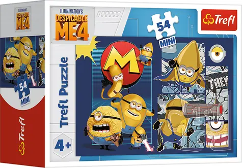 Trefl - Puzzle - Me, Villain 4: The Superkids / 54 Teile / 20 x 13 cm / ab 4 Jahren