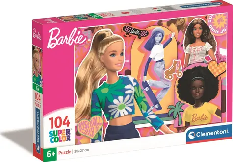 Clementoni PUZZLE Barbie / 104 Teile / ab 6 Jahren