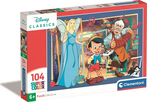 Clementoni PUZZLE Pinocchio / 104 Teile / ab 6 Jahren