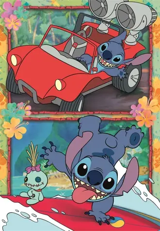 Clementoni PUZZLE Stitch / 104 Teile / ab 6 Jahren