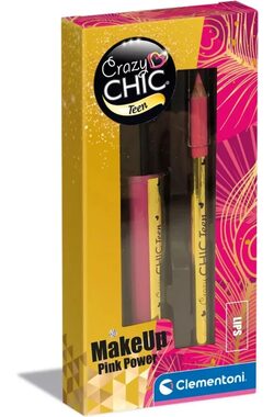 Clementoni Crazy CHIC Teen: MakeUp Lips Pink Power / ab 9 Jahren