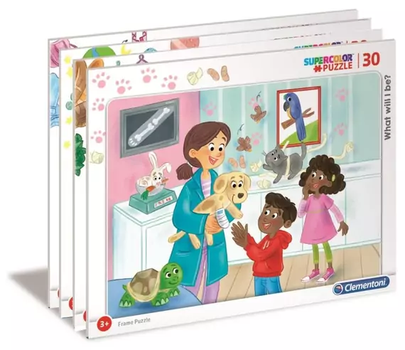 Clementoni PUZZLE Beruf: Ballerina / 30 Teile / ab 3 Jahren