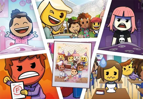 Clementoni PUZZLE Emoji Town / 180 Teile / ab 7 Jahren