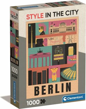Clementoni PUZZLE Style in the City: Berlin / 1000 Teile / ab 10 Jahren