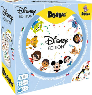 Asmodee Dobble Disney / Spieldauer: 15 Minuten / Spielerzahl: 2-8 / ab 6 Jahren