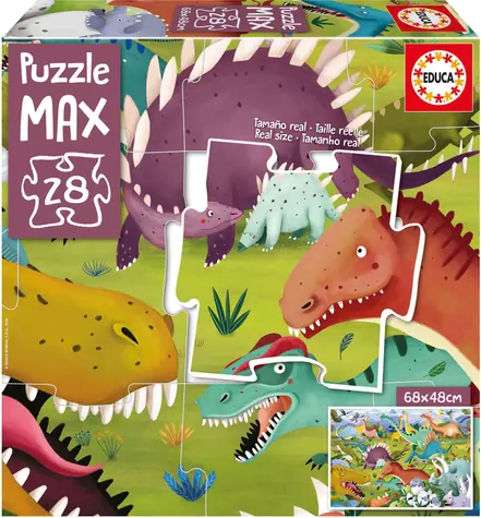 Educa Puzzle Dinosaurier / 28 Teile / ab 3 Jahren