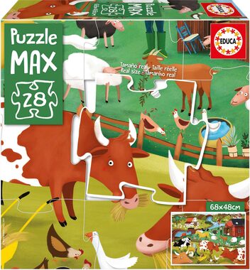 Educa Puzzle Bauernhof / 28 Teile / ab 3 Jahren 