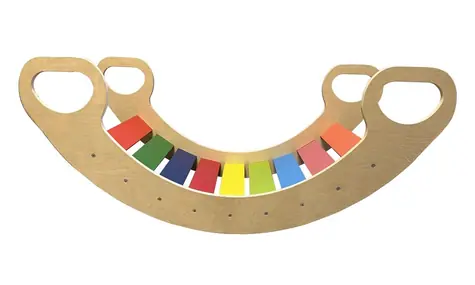 2Kids Toys Montessori Regenbogenschaukel groß / ab 18 Monaten