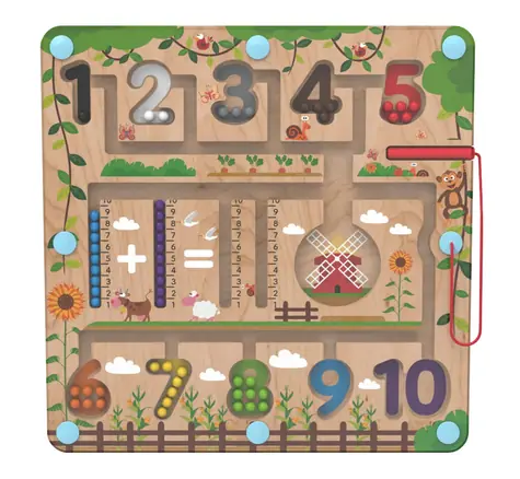 2Kids Toys Magnetisches Spielbrett Mathematik / ab 2 Jahren