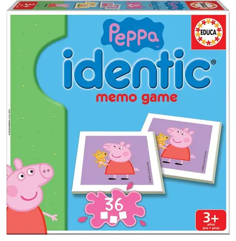 Educa Memory Pexeso Peppa Pig / 36 Karten / ab 3 Jahren