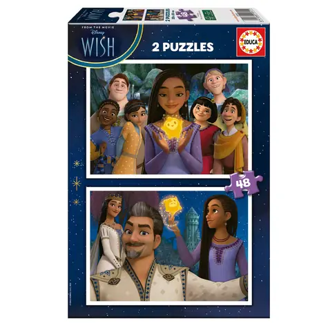 Educa Puzzle Wünsche / 2x48 Teile / ab 3 Jahren