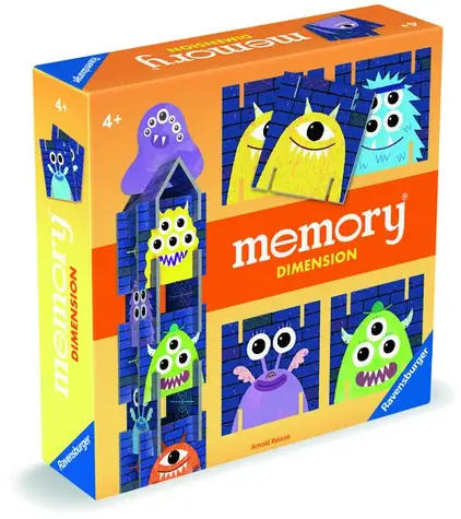 Ravensburger Dreidimensionales Pexeso Monster / Spieldauer: 20 Min. / Spieleranzahl: 2-6 / ab 4 Jahren