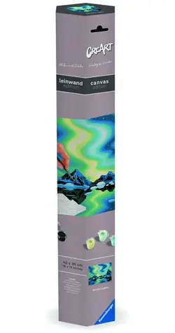 Ravensburger Creart Nordlichter / Malerei auf Leinwand / ab 8 Jahren