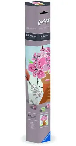 Ravensburger Creart Blumen in meinen Gedanken / Malerei auf Leinwand / ab 8 Jahren