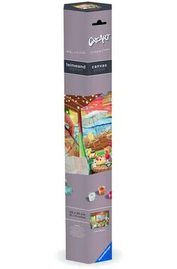 Ravensburger Creart Entspannung am Strand / Malen auf Leinwand / ab 8 Jahren