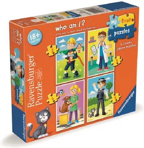 Ravensburger Puzzle: Können Sie erraten, wer ich bin? Mein erstes Puzzle 2/3/4/5 Teile / ab 18 Monaten