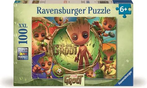 Ravensburger Puzzle: MARVEL: Groot / 100 Teile / ab 6 Jahren 
