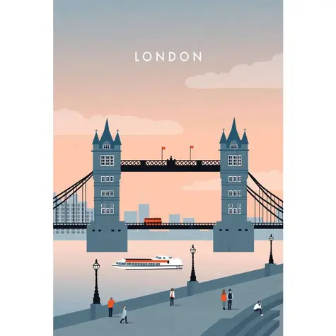 Ravensburger Puzzle: London / 99 Teile / ab 12 Jahren 