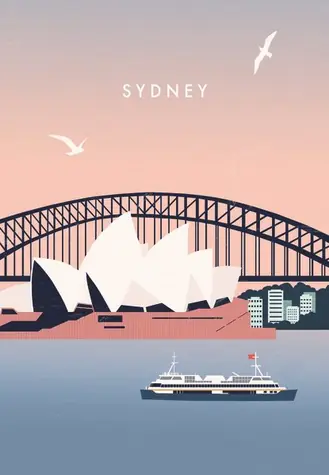 Ravensburger Puzzle: Sydney / 99 Teile / ab 12 Jahren 
