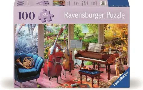 Ravensburger Puzzle: Musik der vier Jahreszeiten / 100 Teile / ab 8 Jahren 