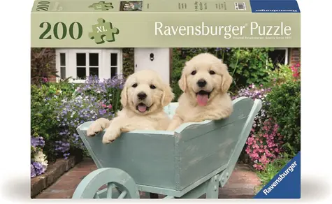 Ravensburger Puzzle: Golden Retriever / 200 Teile / ab 8 Jahren 