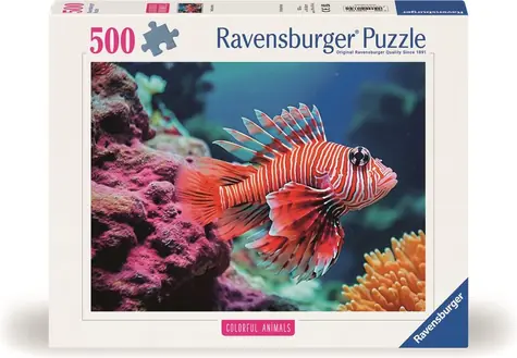 Ravensburger Puzzle: Feuerlöwenjunges / 500 Teile / ab 12 Jahren