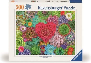 Ravensburger Puzzle: Sukkulentenparadies / 500 Teile / ab 12 Jahren