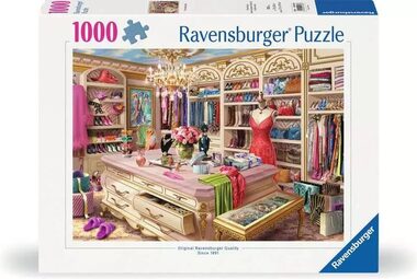 Ravensburger Puzzle: Bezaubernder Kleiderschrank / 1000 Teile / ab 14 Jahren