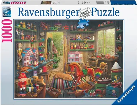 Ravensburger Puzzle: Nostalgische Szene / 1000 Teile / ab 14 Jahren