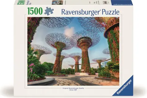 Ravensburger Puzzle: Super Trees in Singapur / 1500 Teile / ab 14 Jahren
