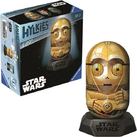 Ravensburger 3D Puzzle Hylkies: Star Wars: C-3PO / 54 Teile / ab 6 Jahren 