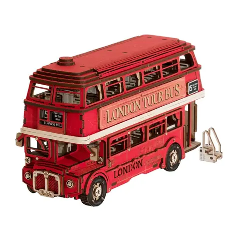 Robotime 3D-Holzpuzzle Londoner Doppeldecker