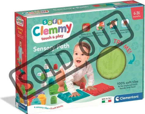 Clementoni Soft Clemmy Sensory Mats mit Würfeln